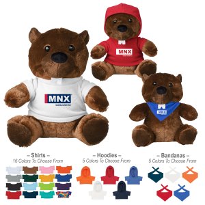 6" Busy Beaver Stuffed Animal