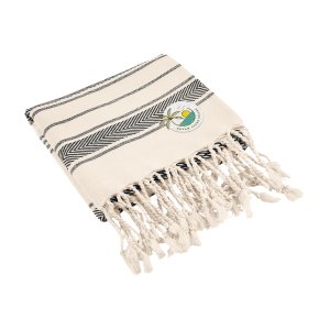 Tassel Shores Cotton Beach Blanket