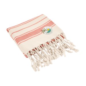 Tassel Shores Cotton Beach Blanket