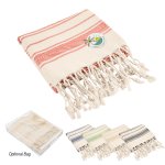 Tassel Shores Cotton Beach Blanket