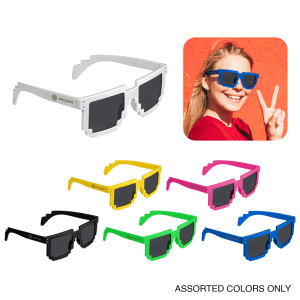 Pixelated Frame Sunglasses