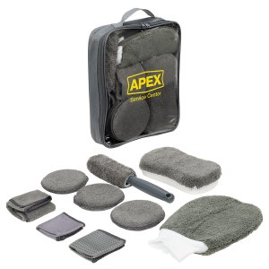 Drive & Shine Nine-Piece Detailing Kit