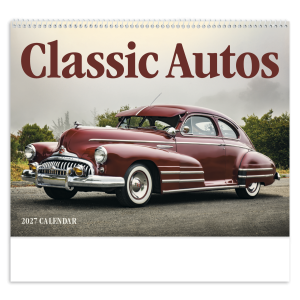 Classic Autos - Spiral Calendar