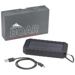 High Sierra IPX 5 Solar Fast Wireless Power Bank