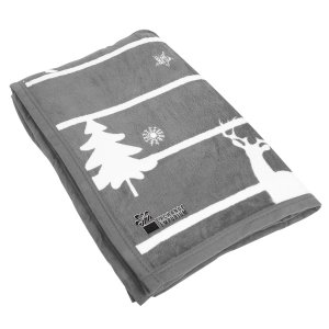 Cabin Pines Holiday Blanket