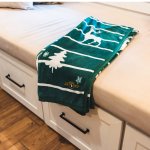 Cabin Pines Holiday Blanket