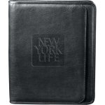 The Big Apple Leather Zip Padfolio