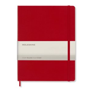 Moleskine Hard Cover Ruled X-Large Notebook