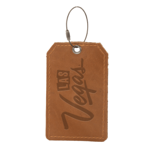 Genuine Leather Luggage Tag