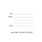 Genuine Leather Luggage Tag