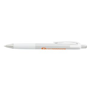 Wavy Clip Recycled Rubber Grip Pen