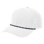 White With Navy And White
