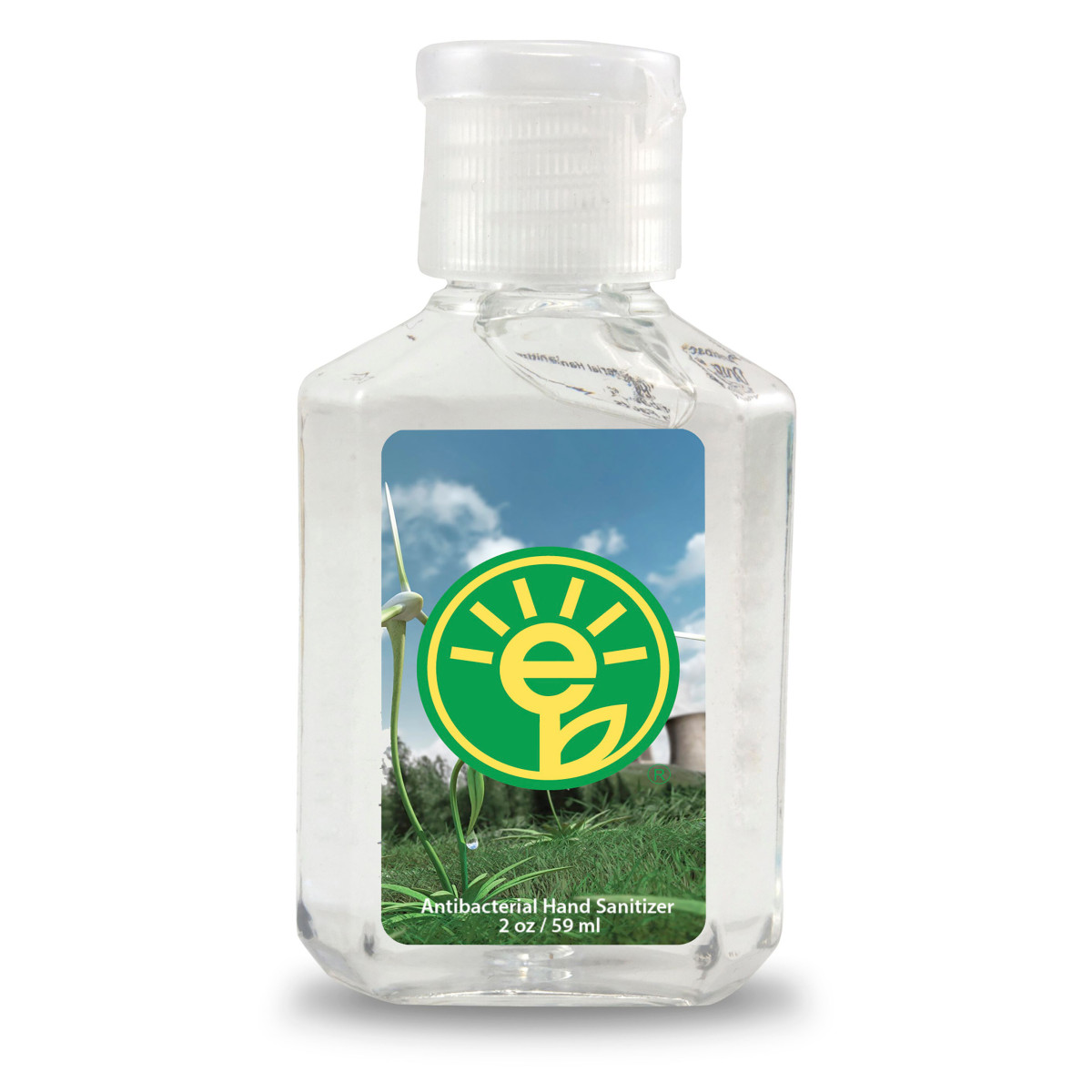Square 2 oz Hand Sanitizer