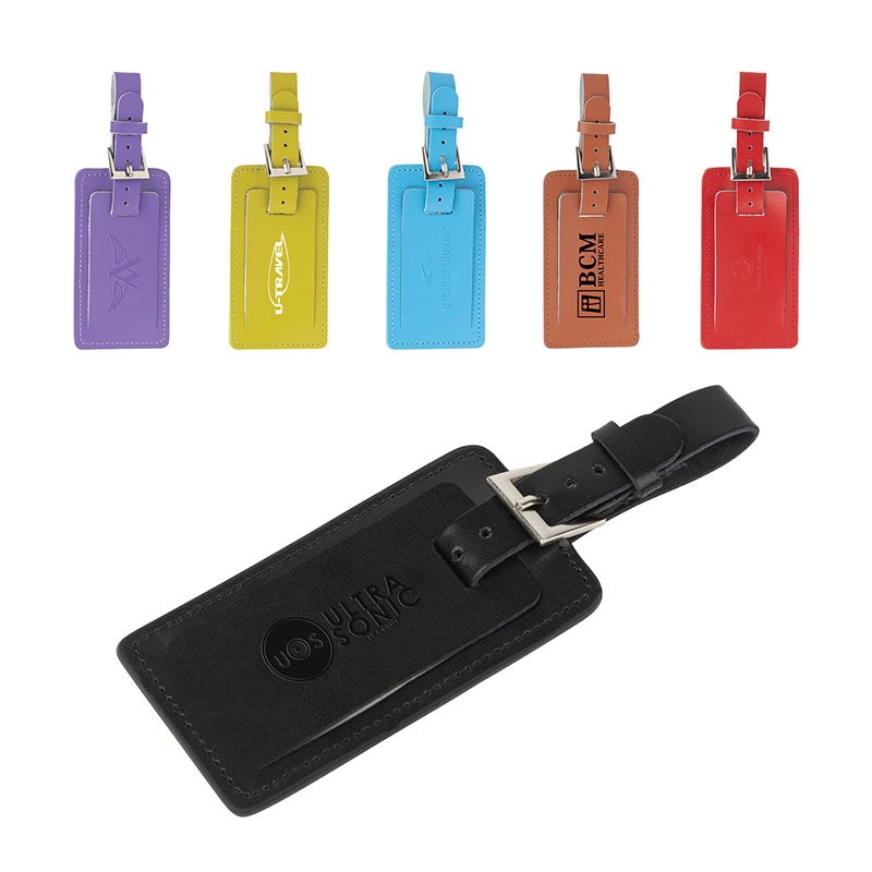 Leather Trailblazer Luggage Tag