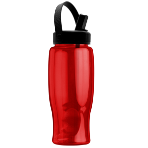 ColorPop Bottle with Flip-Straw, Swivel-Handle Lid - 27 oz.