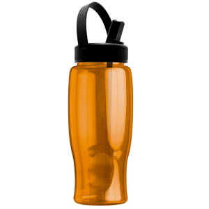 ColorPop Bottle with Flip-Straw, Swivel-Handle Lid - 27 oz.
