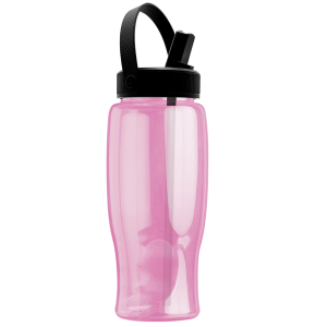 ColorPop Bottle with Flip-Straw, Swivel-Handle Lid - 27 oz.