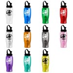 ColorPop Bottle with Flip-Straw, Swivel-Handle Lid - 27 oz.