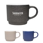 Artisan Pebble Glaze Ceramic Mug 18 oz