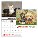 Four Paws Appointment Calendar - Spiral