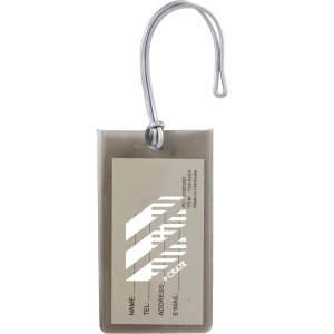 Clear Jelly Luggage Tag