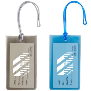 Clear Jelly Luggage Tag