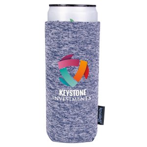 Koozie Heather Collapsible Slim Can Cooler