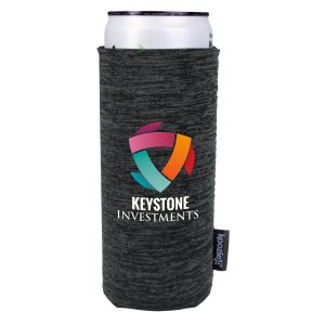 Koozie Heather Collapsible Slim Can Cooler