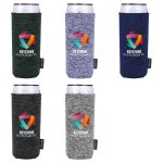 Koozie Heather Collapsible Slim Can Cooler
