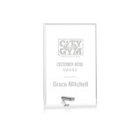Vertical Rectangle/Silver