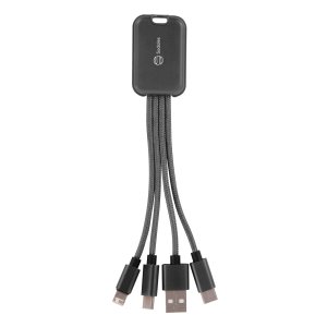 Aluminum 4-in-1 Charging Cable