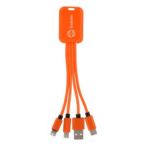 Aluminum 4-in-1 Charging Cable