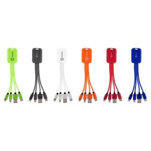 Aluminum 4-in-1 Charging Cable