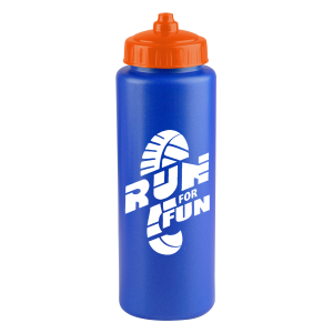Hydrate & Play Sport Bottle with Valve Lid - 32 oz.
