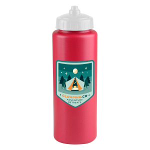 Hydrate & Play Sport Bottle with Valve Lid - 32 oz.