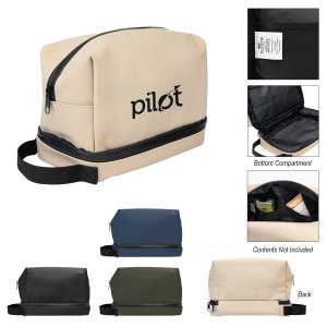 Sutton Leatherette Toiletry Bag