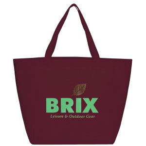 Reusable Wide-Top Shopping Bag