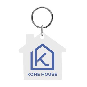 House Shaped Acrylic Key Tag