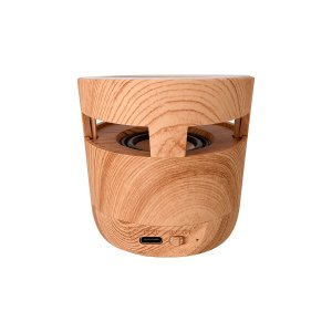 Tech Harmony Woodgrain Charger Speaker