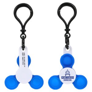 Pop, Spin and Go Keyring