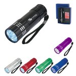 9 LED Aluminum Pocket Flashlight