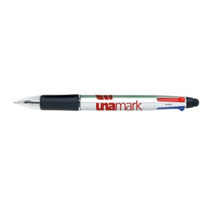 Metallic 4-Color Stylus Pen