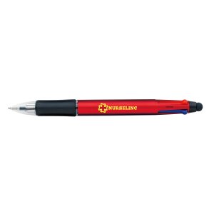 Metallic 4-Color Stylus Pen