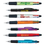 Metallic 4-Color Stylus Pen