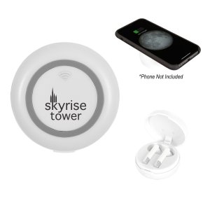 Pocket Jam Wireless Earbuds with Qi Stand