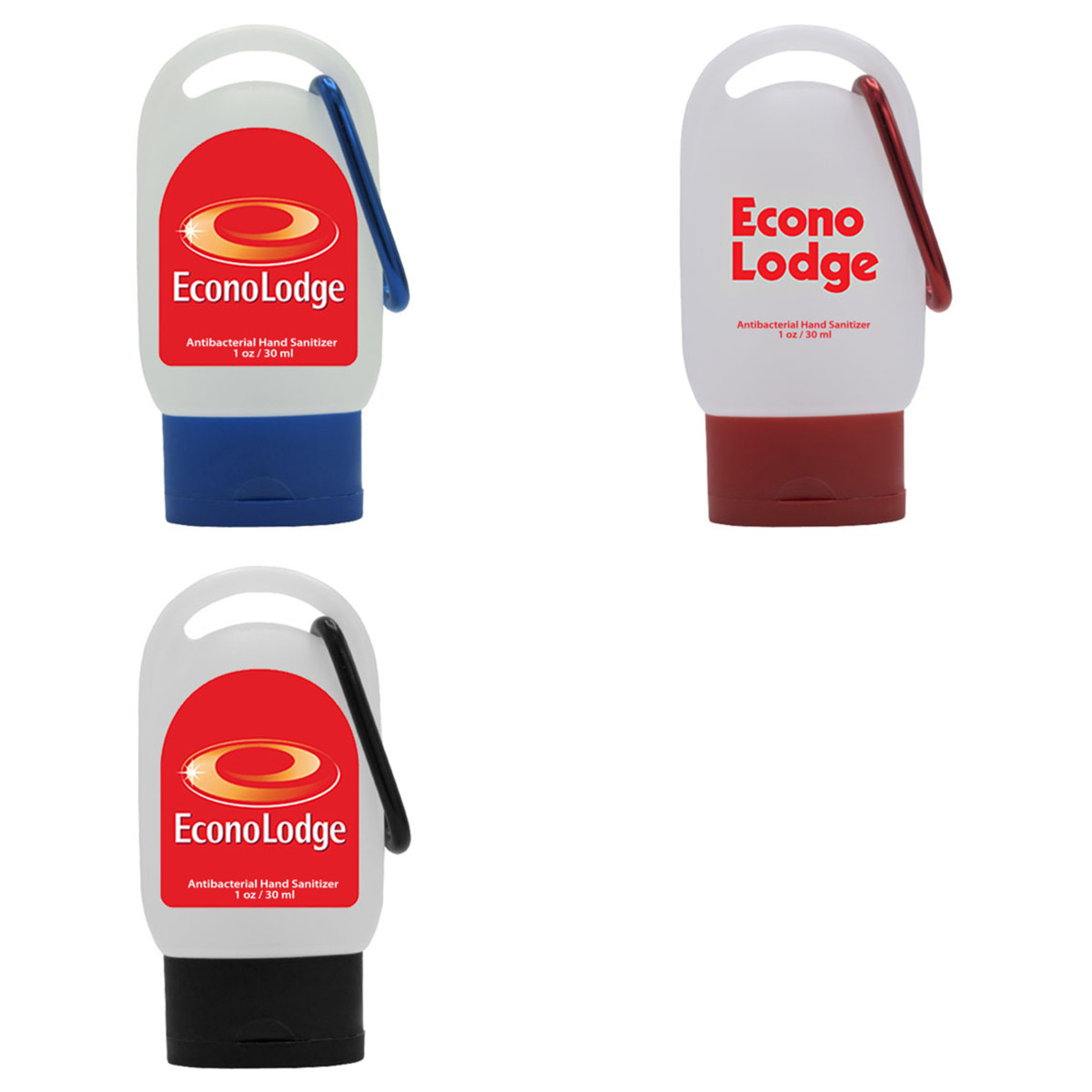 1 oz Travel Hand Sanitizer with Carabiner