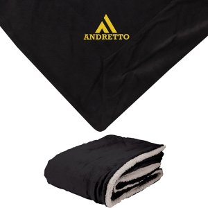 Hudson Sherpa Micro Mink Blanket