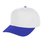 White With Royal Blue