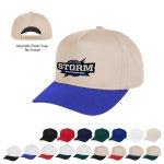 Poly-Cotton Structured Baseball Hat