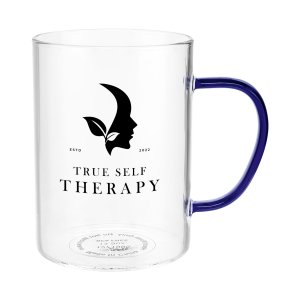 Color Splash Glass Mug 13.5 oz